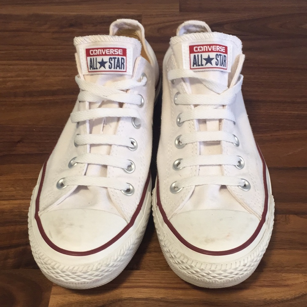 White Converse All Star